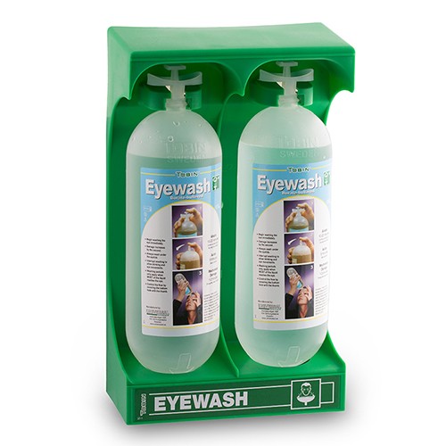 Honeywell霍尼韦尔231Tobin瓶装洗眼器塑料支架套装磷酸盐缓洗眼液